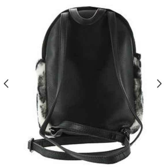 UGG Dannie II Mini Sheepskin Zebra Backback - Picture 9 of 10